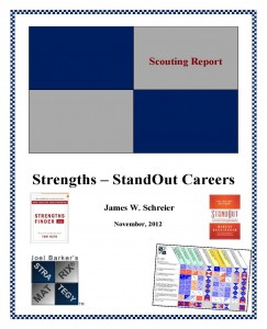 Pages from Strategy Matrix Stand Out Report Cover